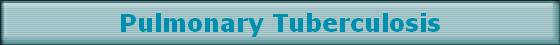 Pulmonary Tuberculosis